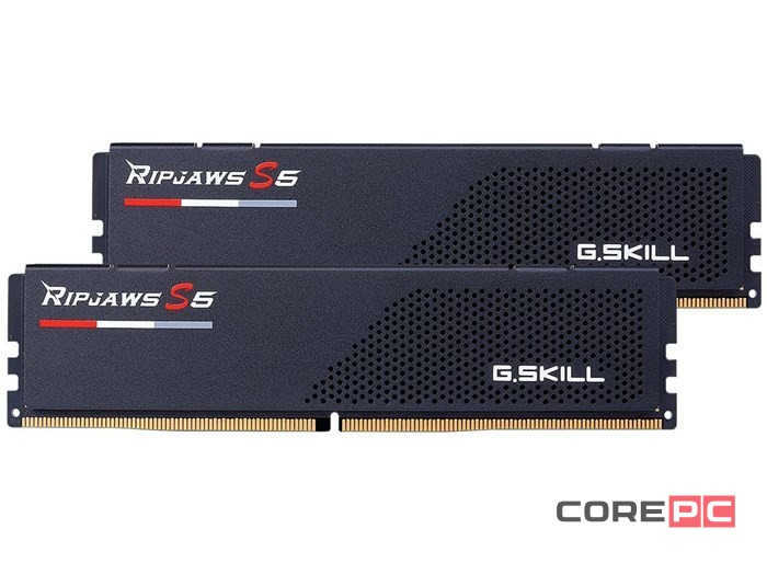 Оперативная память 128 Gb 6000 MHz G.Skill RIPJAWS S5 Black (F5-6000J3444F64GX2-RS5K)