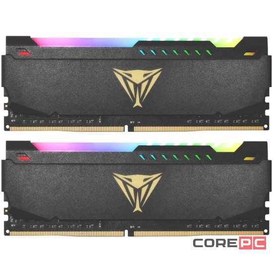 Оперативная память 64 GB 3200 MHz PATRIOT VIPER STEEL RGB (PVSR464G320C8K)