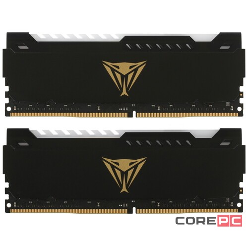 Оперативная память 64 GB 3200 MHz PATRIOT VIPER STEEL RGB (PVSR464G320C8K)