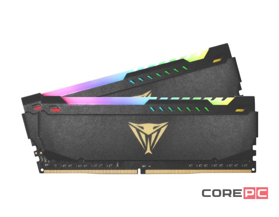 Оперативная память 64 GB 3200 MHz PATRIOT VIPER STEEL RGB (PVSR464G320C8K)