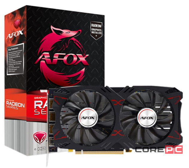 Видеокарта AFox (AFRX5500-8GD6H7) Radeon RX 5500 8GB DUAL