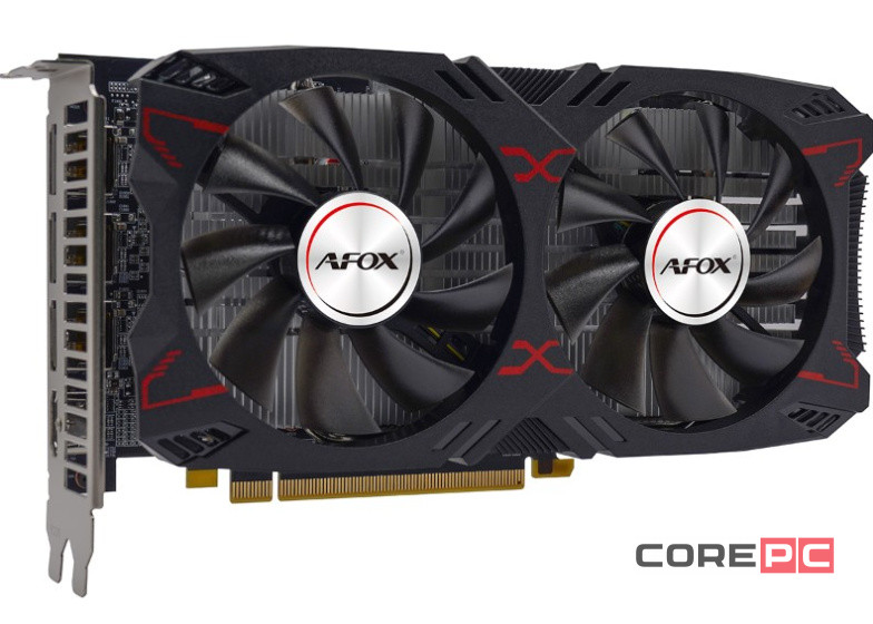 Видеокарта AFox (AFRX5500-8GD6H7) Radeon RX 5500 8GB DUAL