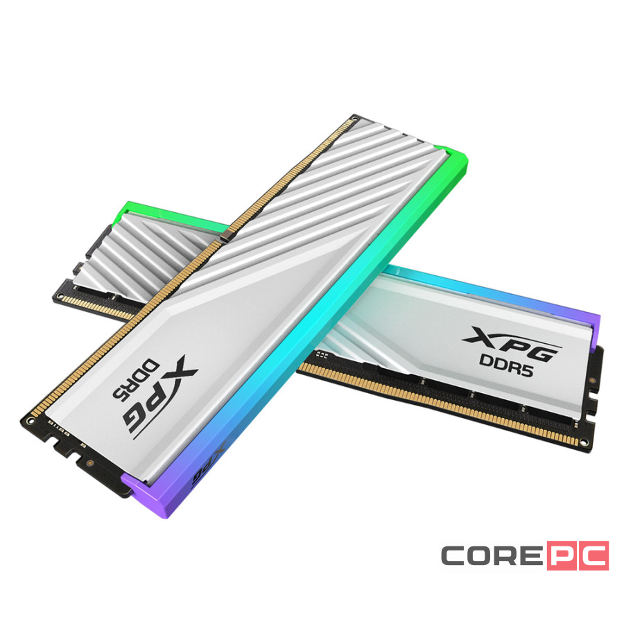 Оперативная память 32 Gb 6000 MHz ADATA XPG Lancer Blade RGB White (AX5U6000C3416G-DTLABRWH)