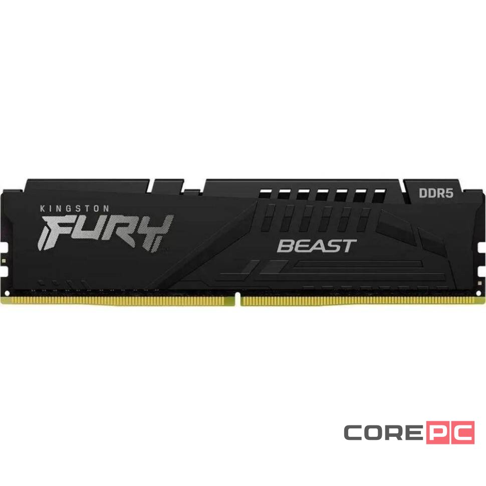 Оперативная память 8 Gb 5600 MHz Kingston FURY Beast Black (KF556C36BBE-8)