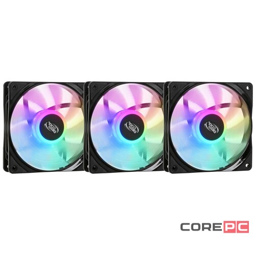 Комплект вентиляторов для корпуса Deepcool CF120 (3 IN 1) RGB (DP-FA-RGB-CF120-3)