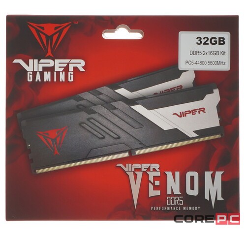 Оперативная память 32 Gb 5600 MHz PATRIOT VIPER VENOM (PVV532G560C36K)