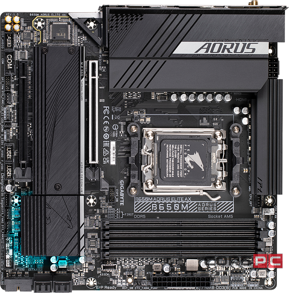 Материнская плата Gigabyte B650M AORUS ELITE AX
