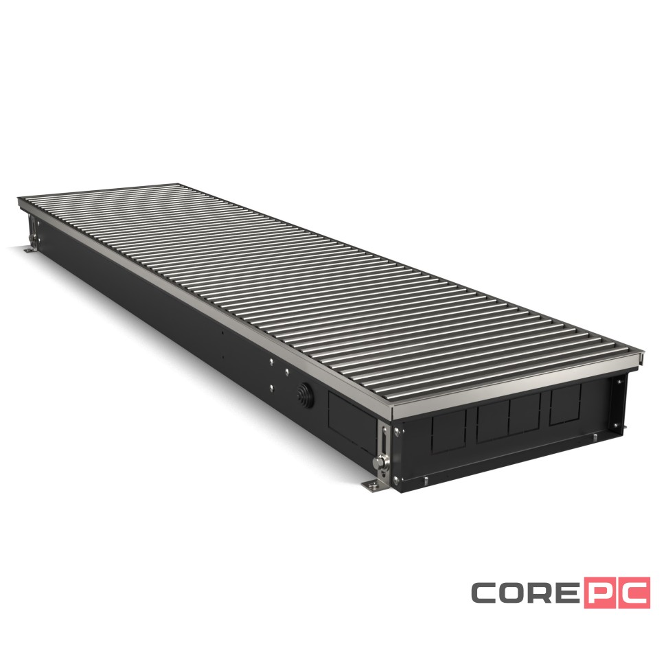 Конвектор внутрипольный Royal Thermo ATRIUM TURBO-90/300/2900-DG-U-NA