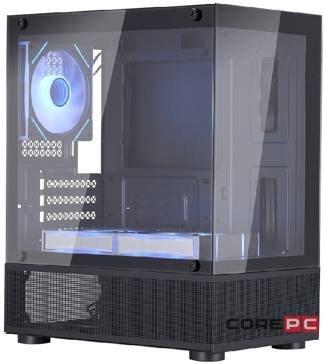 Компьютерный корпус 1STPLAYER MIKU Mi2-A ARGB Black (Mi2-A-BK-2FC7R-1FC7)