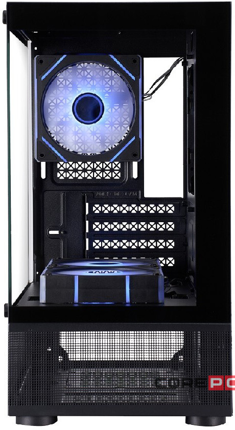 Компьютерный корпус 1STPLAYER MIKU Mi2-A ARGB Black (Mi2-A-BK-2FC7R-1FC7)