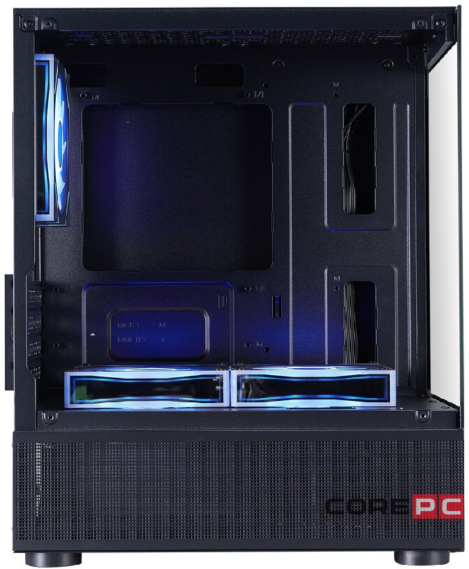 Компьютерный корпус 1STPLAYER MIKU Mi2-A ARGB Black (Mi2-A-BK-2FC7R-1FC7)