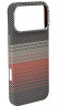 Накладка для i-Phone 17 Pro J-Case Carbon Fiber Sunset