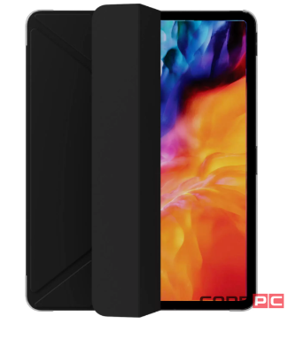 Чехол-книжка Mosbros для Apple iPad Pro 11 (2024) (полиуретан с подставкой/отсек для стилуса) (черный)