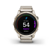 Смарт-часы Garmin Epix Pro Gen 2 42mm Sapphire Soft Gold with Nylon Band (010-02802-20)