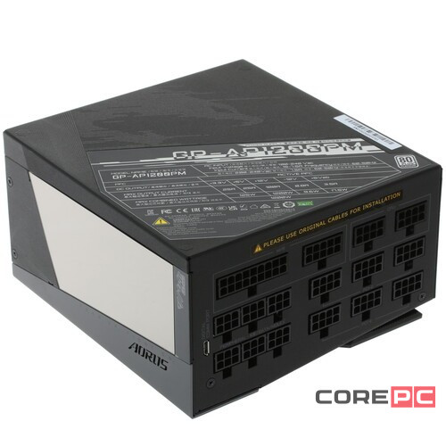 Блок питания Gigabyte 1200W AORUS P1200W (GP-AP1200PM)