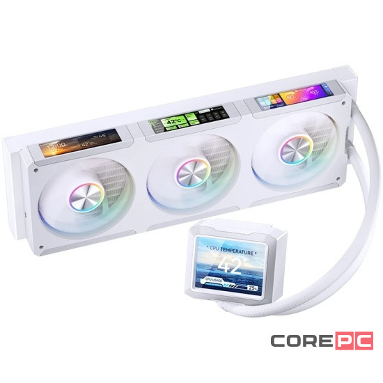 Система жидкостного охлаждения для процессора JONSBO ARGB White (TF3-360SCW)