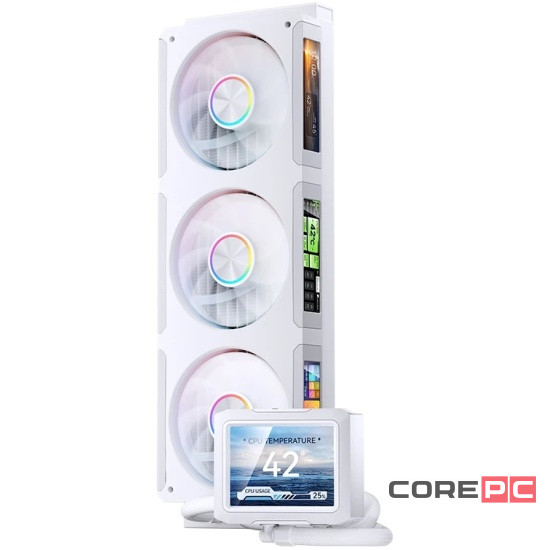 Система жидкостного охлаждения для процессора JONSBO ARGB White (TF3-360SCW)