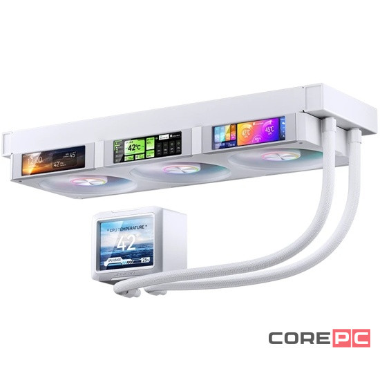 Система жидкостного охлаждения для процессора JONSBO ARGB White (TF3-360SCW)