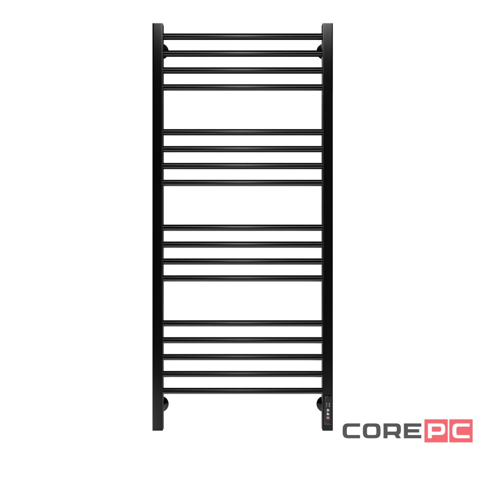 Полотенцесушитель Royal Thermo Stato П17 500х1200 электро (встроен. диммер) черный