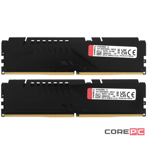 Оперативная память 32 Gb 5600 MHz Kingston FURY Beast (KF556C40BBK2-32)