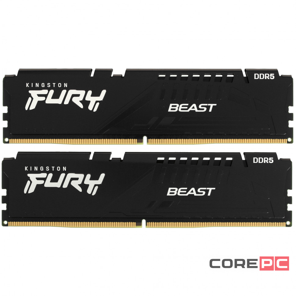 Оперативная память 32 Gb 5600 MHz Kingston FURY Beast (KF556C40BBK2-32)