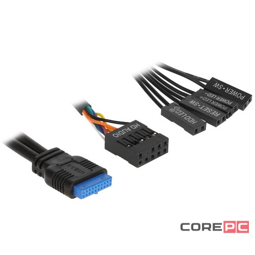 Компьютерный корпус ADATA XPG VALOR MESH TG Black (VALORMESHWOF-BKCWW)