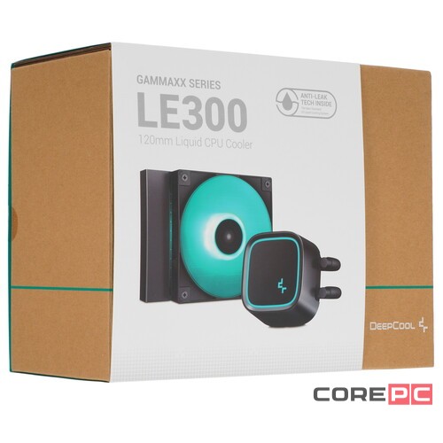 Система жидкостного охлаждения для процессора Deepcool LE300 MARRS R-LE300-BKLNMG-G-1 LED PWM
