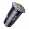 Автомобильное заряд. устр. Baseus GoTrip 1USB/1C 30W (C00072300123-00) черное