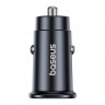 Автомобильное заряд. устр. Baseus GoTrip 1USB/1C 30W (C00072300123-00) черное