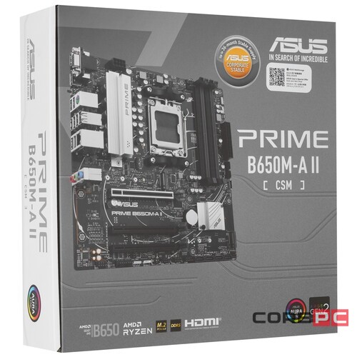 Материнская плата ASUS PRIME B650M-A II-CSM 90MB1EH0-M0EAYC