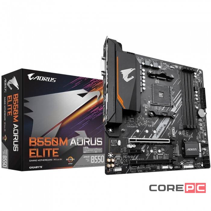 Материнская плата Gigabyte B550M AORUS ELITE