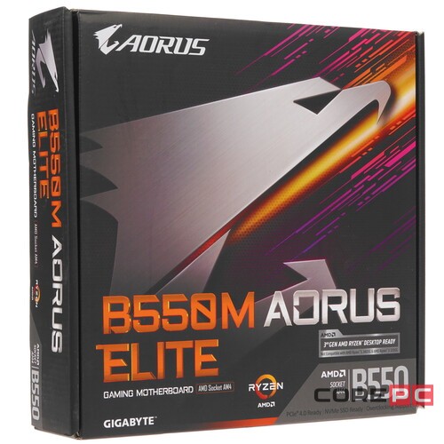 Материнская плата Gigabyte B550M AORUS ELITE
