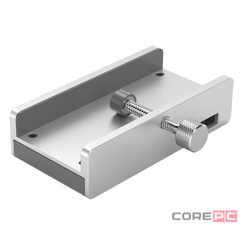 USB-хаб Orico MH2AC 2xUSB3.0/SD серебристый