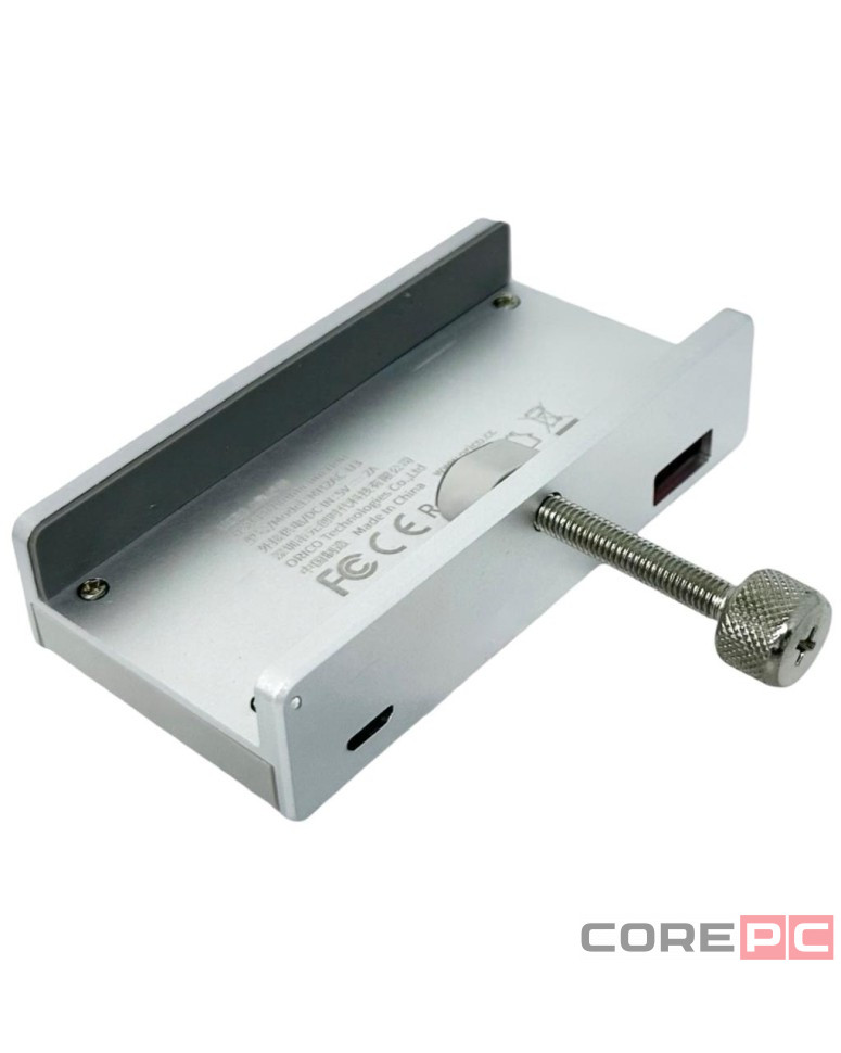 USB-хаб Orico MH2AC 2xUSB3.0/SD серебристый