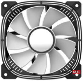 Вентилятор для корпуса ALSEYE Luna-120-B-R PWM