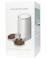 Умная кормушка для животных Xiaomi Rojeco 4L Automatic Pet Feeder WIFI Version Double Bowl (белая)