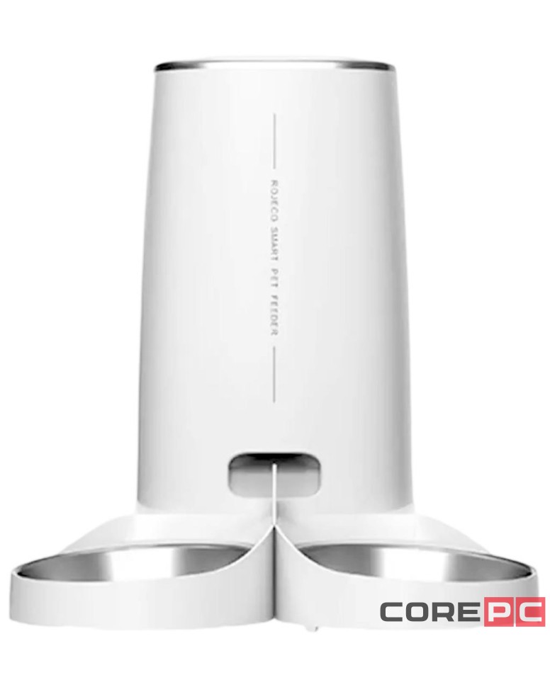 Умная кормушка для животных Xiaomi Rojeco 4L Automatic Pet Feeder WIFI Version Double Bowl (белая)