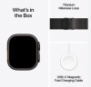 Apple Watch Ultra 2 (2024) 49mm Black Titanium Case with Black Titanium Milanese Loop (S)