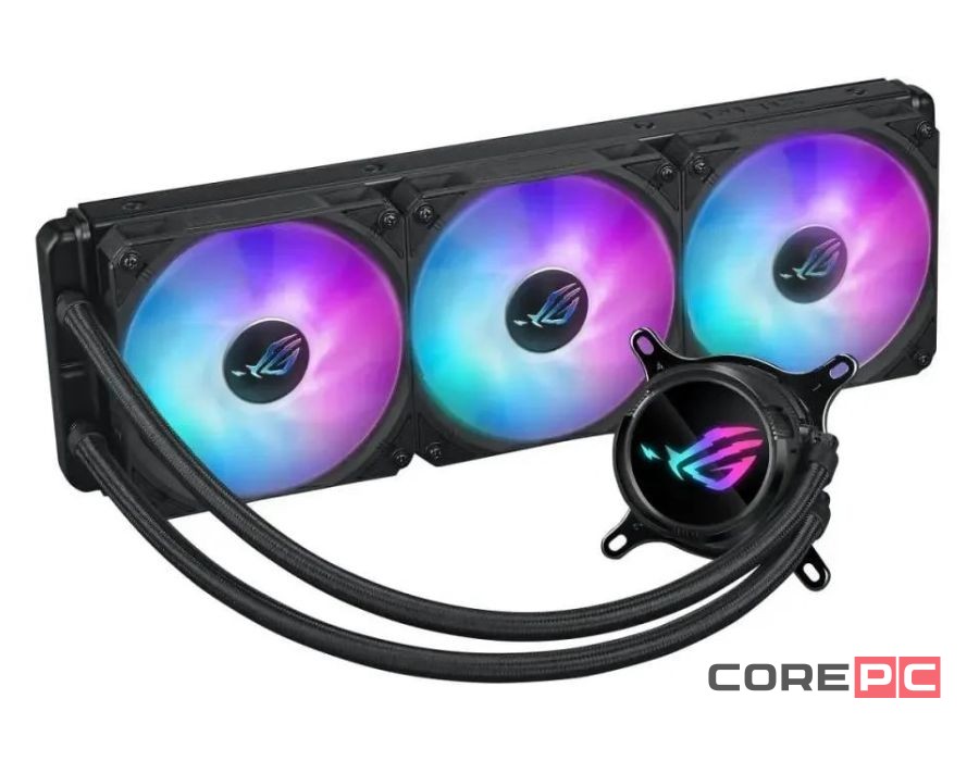 Система жидкостного охлаждения для процессора ASUS ROG STRIX LC III 360 ARGB LCD (90RC00W1-M0UAY0)