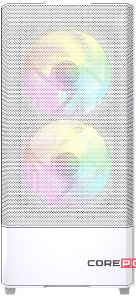 Компьютерный корпус Powercase Mistral AY3W ARGB TG White (CMAYW-A3)