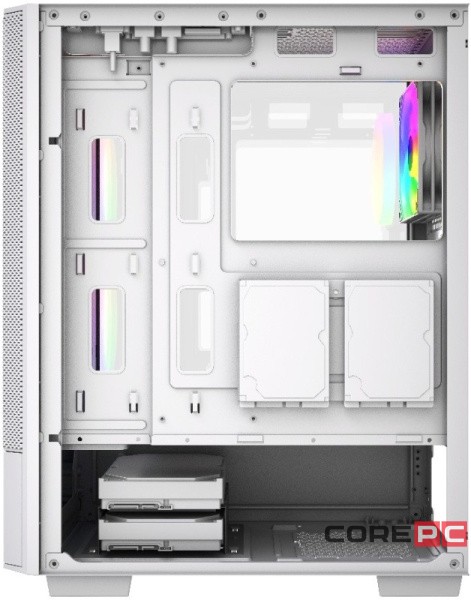 Компьютерный корпус Powercase Mistral AY3W ARGB TG White (CMAYW-A3)