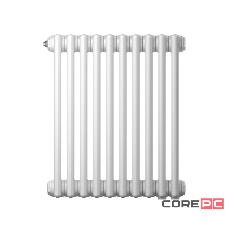 Радиатор труб. Zehnder Charleston 3050, 28 сек.1/2 ниж.подк. RAL9016 (кроншт.в компл)