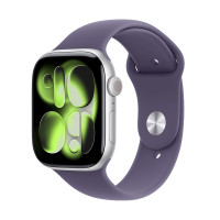 Apple Watch Series 11 42mm Silver Aluminium Case with Purple Fog Sport Band (M/L)