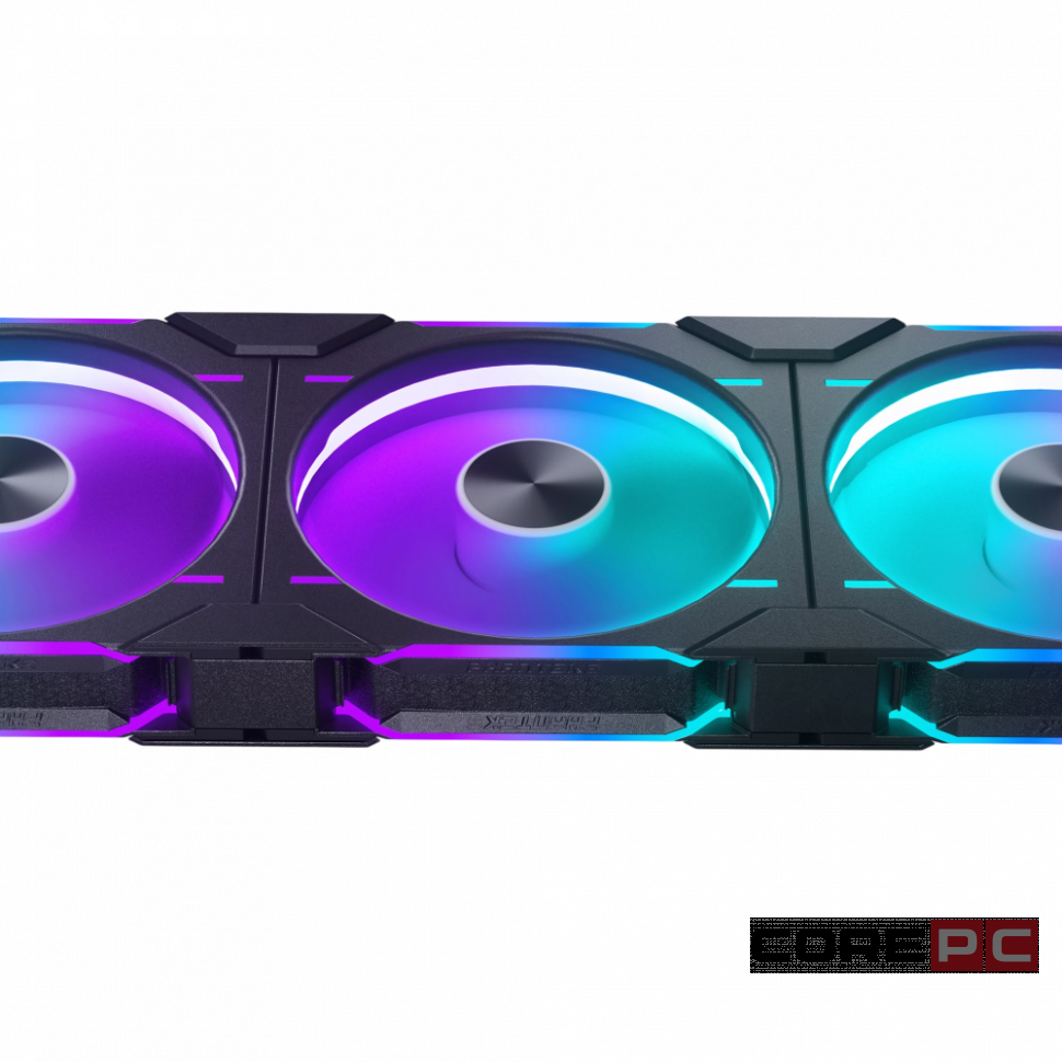 Комплект вентиляторов для корпуса PHANTEKS D30 DRGB Black (PH-F140D30_DRGB_PWM_BK01_3P)