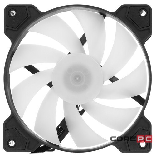 Вентилятор для корпуса Powercase (M2_6P) ARGB Black