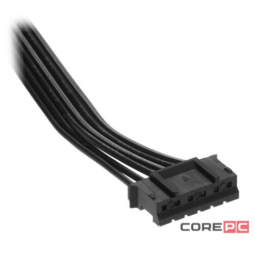 Вентилятор для корпуса Powercase (M2_6P) ARGB Black