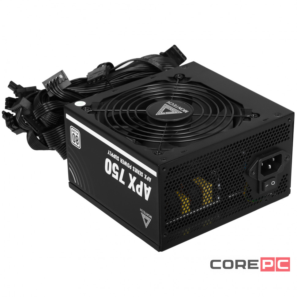 Блок питания Montech 750W APX Black (XWYA11-750W)
