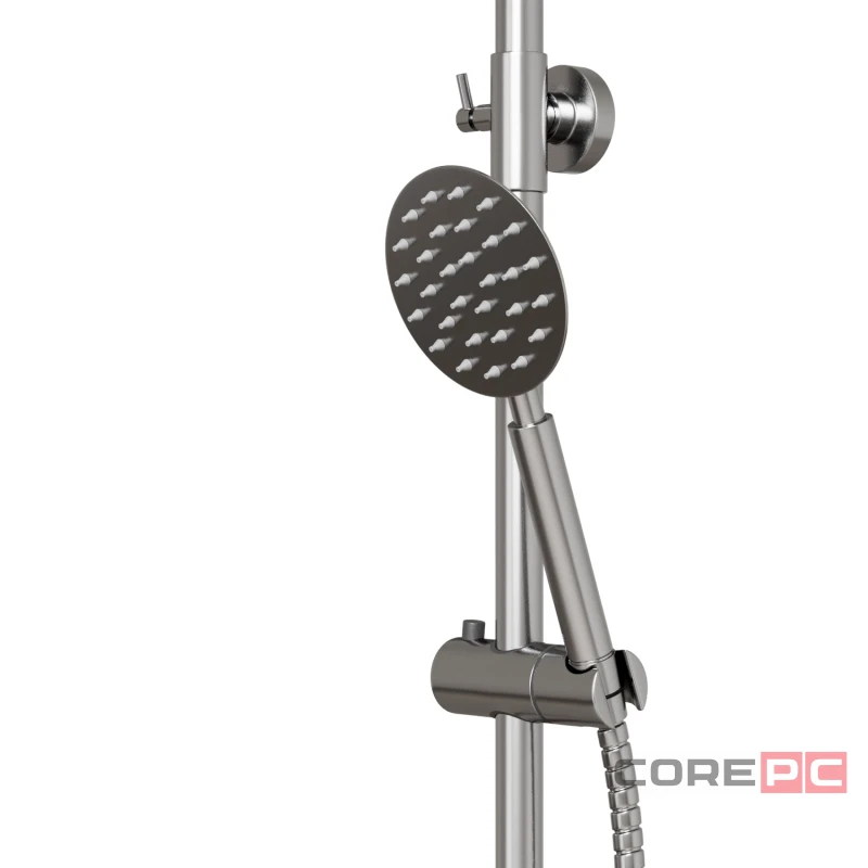 Душевая система MIXLINE 35к МЛНС32-06(MLSS32-06) Омега излив лейка 3 поз.+лейкаТроп душ