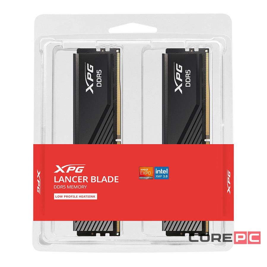 Оперативная память 32 Gb 6000 MHz ADATA XPG LANCER Blade Black (AX5U6000C3416G-DTLABBK)