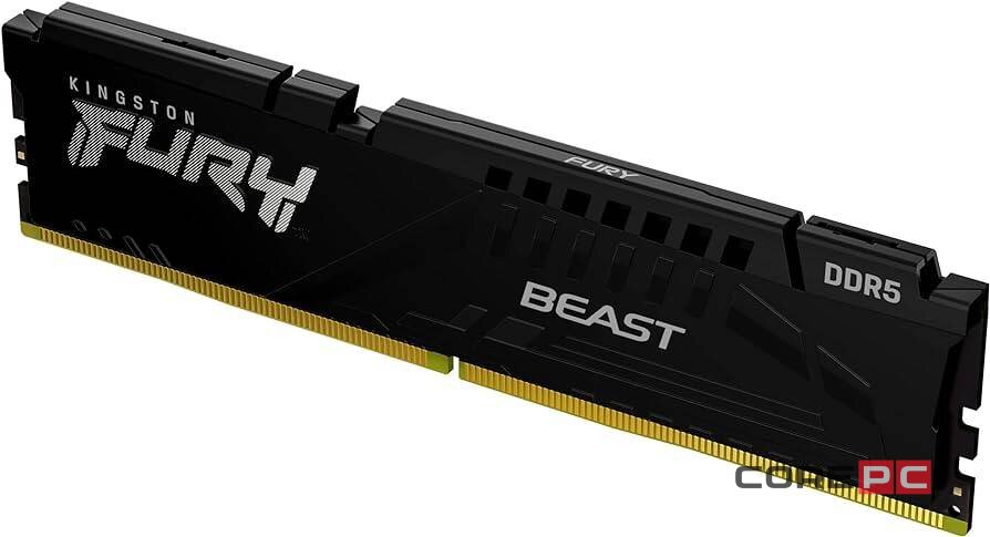 Оперативная память 8 Gb 6000 MHz Kingston FURY Beast Black (KF560C36BBE-8)